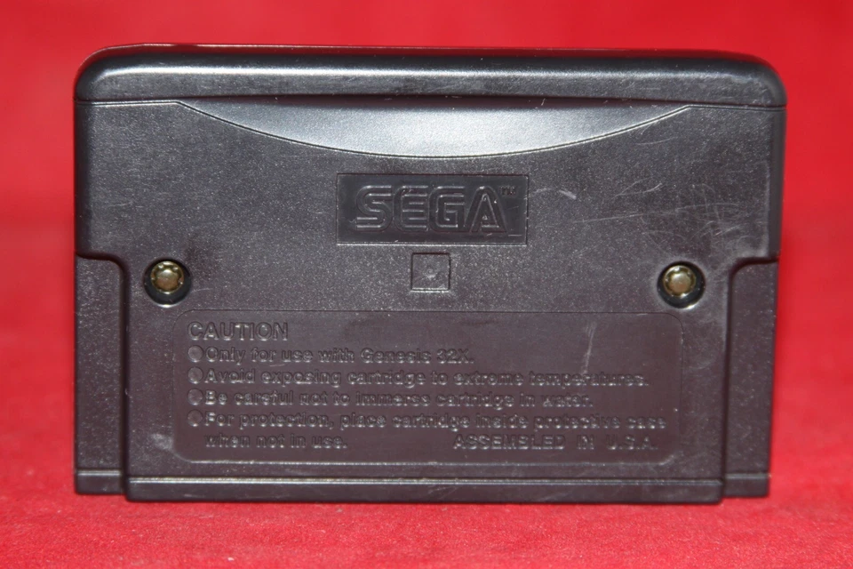 Metal Head (Sega Genesis 32X, 1995) Authentic Game Cartridge - Image 2 of 3