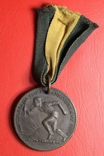 * 1938  150 YEARS OF AUSTRALIA  BRONZE MEDALLION ORIGINAL RIBBON  #HSB95