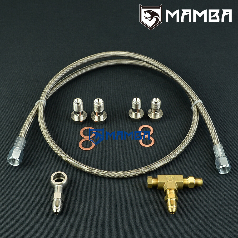 Universal 100cm Turbo Oil Feed Line For HKSs 2530 2540 2835