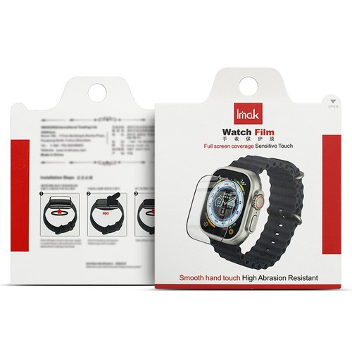 IMAK Organic Glass Screen Protector For Huawei Watch 5 46mm, HD Watch Film Cover - 第 8/8 張圖片