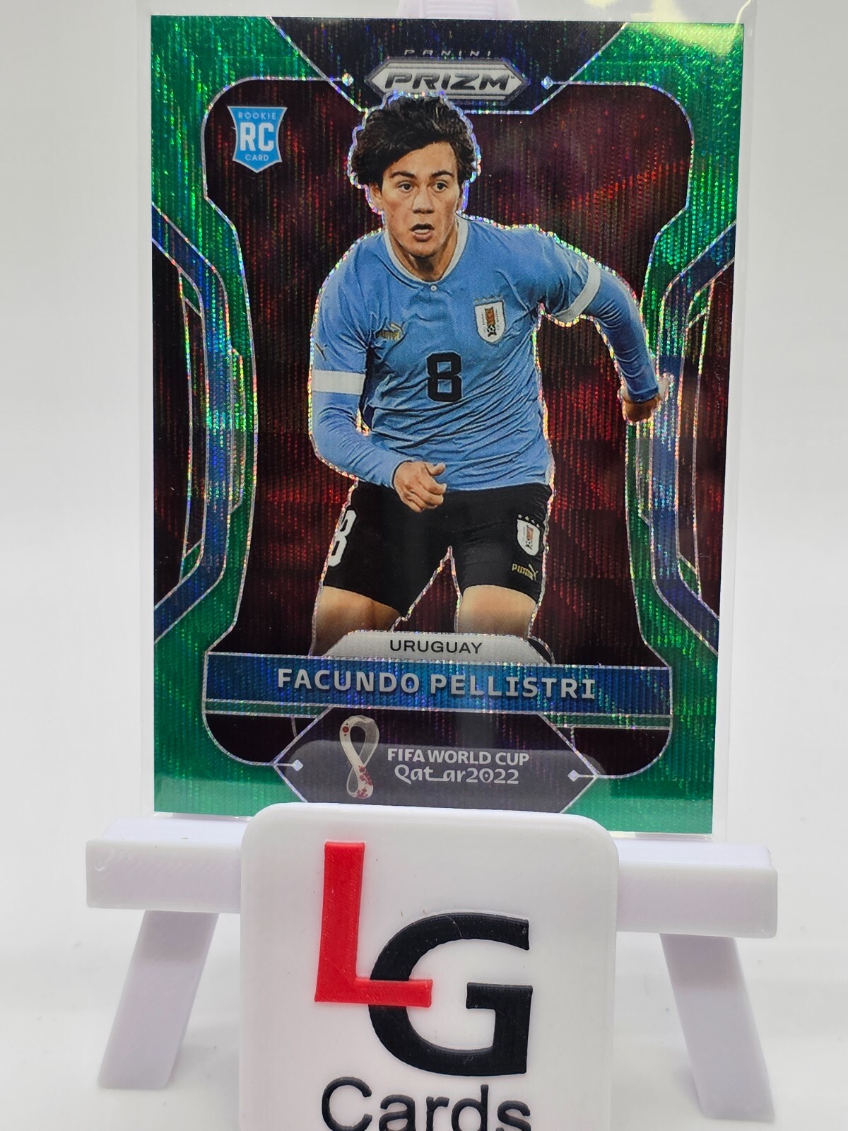 2022 Panini Prizm World Cup Qatar - Green Wave #275 Facundo Pellistri