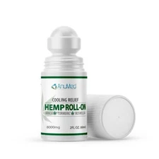 ANUMED - Hemp Roll-On 8000mg Fast Acting Long Lasting Maximum Strength with A...