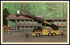 (2019 / 20) Matchbox _ HO Scale _ Pierce Velocity Aerial Platform _ Fire Truck