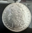 1882-CC U.S. Silver Dollar Morgan * GSA* In Plastic Holder No Box & No COA MS++