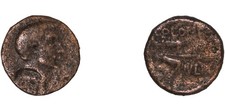 Roman Empire Coin Semis Provincial Augustus 27 B.C. – 14 A.D.
