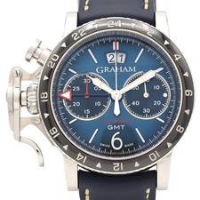 Authentic Graham Chronofighter Vintage GMT 2C...
