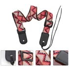 Creative Ukulele Strap Shoulder Comfortable Uke Embroidered Ethnic Style
