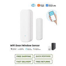 Smart WiFi/Zigbee Door Window Sensor Home Security Alarm Battery Powered Wireles