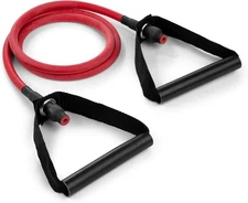 Champion Sports XP Resistance Tube Bands for Medium, Medium (Red) 