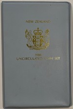 1988 New Zealand Uncirculated Coin Set Collection