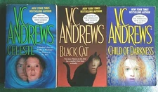 Lot V.C. Andrews Gemini Complete Series 3 PB Books 1st Printing #1-3