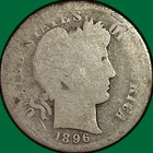 1896-S Barber Dime Fair FA Coin #43356