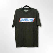 Fully Laced Men's Black & Blue Graphic T-Shirt - Large