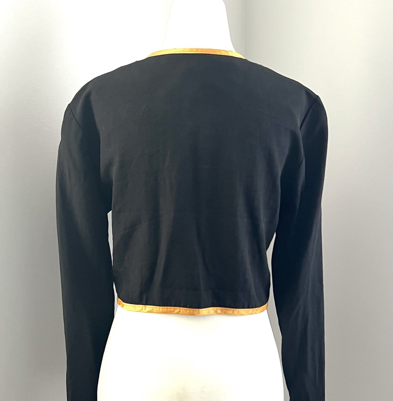 VINTAGE Split Decision Cropped Jacket women’s sz … - image 3