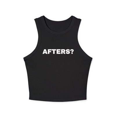 Afters Tank Top | House Music Rave Top | EDM Festival Outfit | Y2K Clubwear