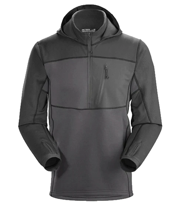 Arc'teryx LEAF Naga 3.1 Pro Hoody Wolf Gray XXL Men Military Spec Sweatshirt image 2