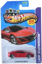 Hot Wheels '12 Acura NSX Concept, HW Showroom 156/250