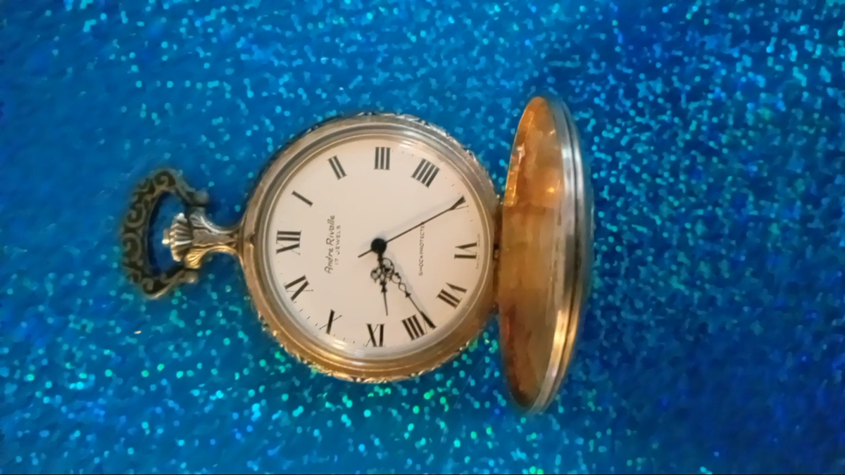 Andre Rivalle 17 Jewels Pocket Watch Swiss Made Working W