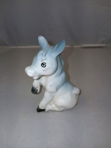 Vintage Ceramic Donkey Figurine