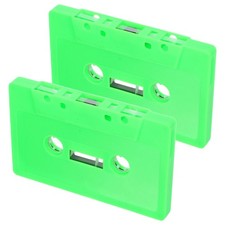  2 Pcs Porta Cassette Musicassette Custodia Della Cassetta Display