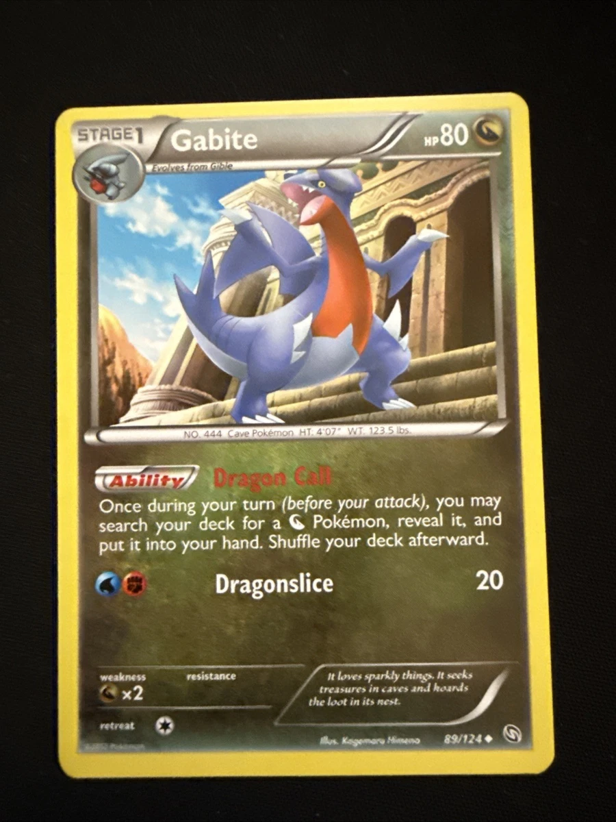 Gabite Pokemon Card for sale | eBay Gabite Pokemon Card for sale | eBay