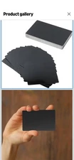 Black Metal Business Cards 0.21mm Thick 220PCS -16 Piece Lot
