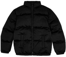 WONDER NATION BOYS PUFFER JACKET SIZE XS 4-5 BLACK
