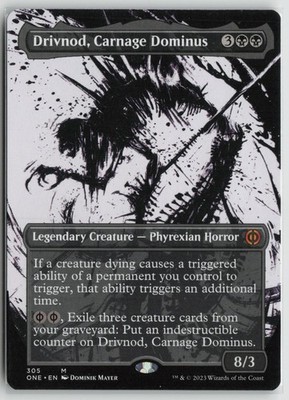 Drivnod, Carnage Dominus (Showcase) LP 305 Phyrexia: All Will Be One MTG