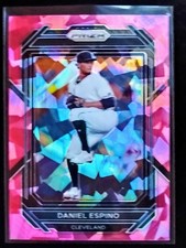 2023 Panini Prizm Baseball Cracked Ice Prizm Pink Green Blue Silver You Choose