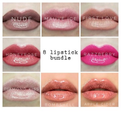 8 Lipsense Waterproof Lipstick Colors Sealed New Lot