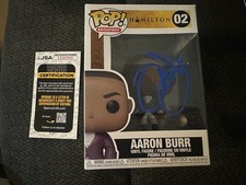 Leslie Odom Jr Funko Pop 02 NIB JSA Authentication COA Hamilton Aaron Burr