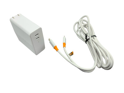 Insignia 140W Dual Port USB-C Wall Charger for MacBook Pro 16'' NS-PW3X4C2W22B UD
