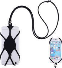 Universal Cell Phone Lanyard Silicone Cell Phone Neck Strap Lanyard Crossbody