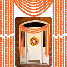 30 Pcs Marigold Garland 5 Ft Day of the Dead Artificial Flowers
