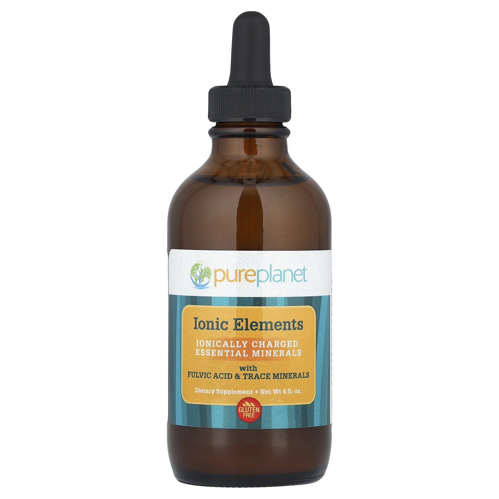 Pure Planet Ionic Elements 4 жидких унции 120 мл без глютена веганский 6590₽