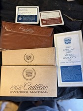 1968 69 Cadillac Owners Manual Protect O Plate Seville Deville Caddy Original 1968 69 Cadillac Owners Manual Protect O Plate Seville Deville Caddy Original