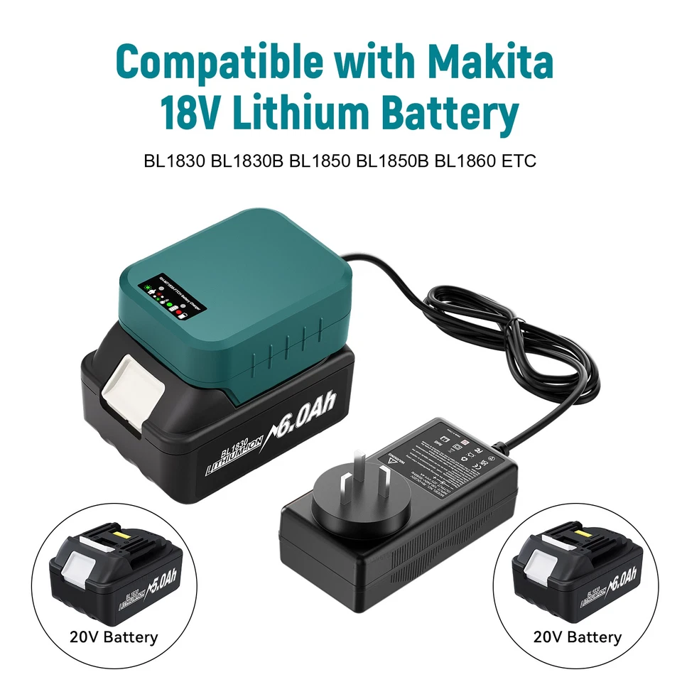 For Makita 18V Battery Cordless Handheld Heat Gun Hot Air Gun + 4 Nozzles 2200W - Image 3 of 4