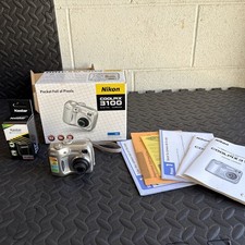 Nikon COOLPIX 3100 3.2MP Digital Camera - Silver