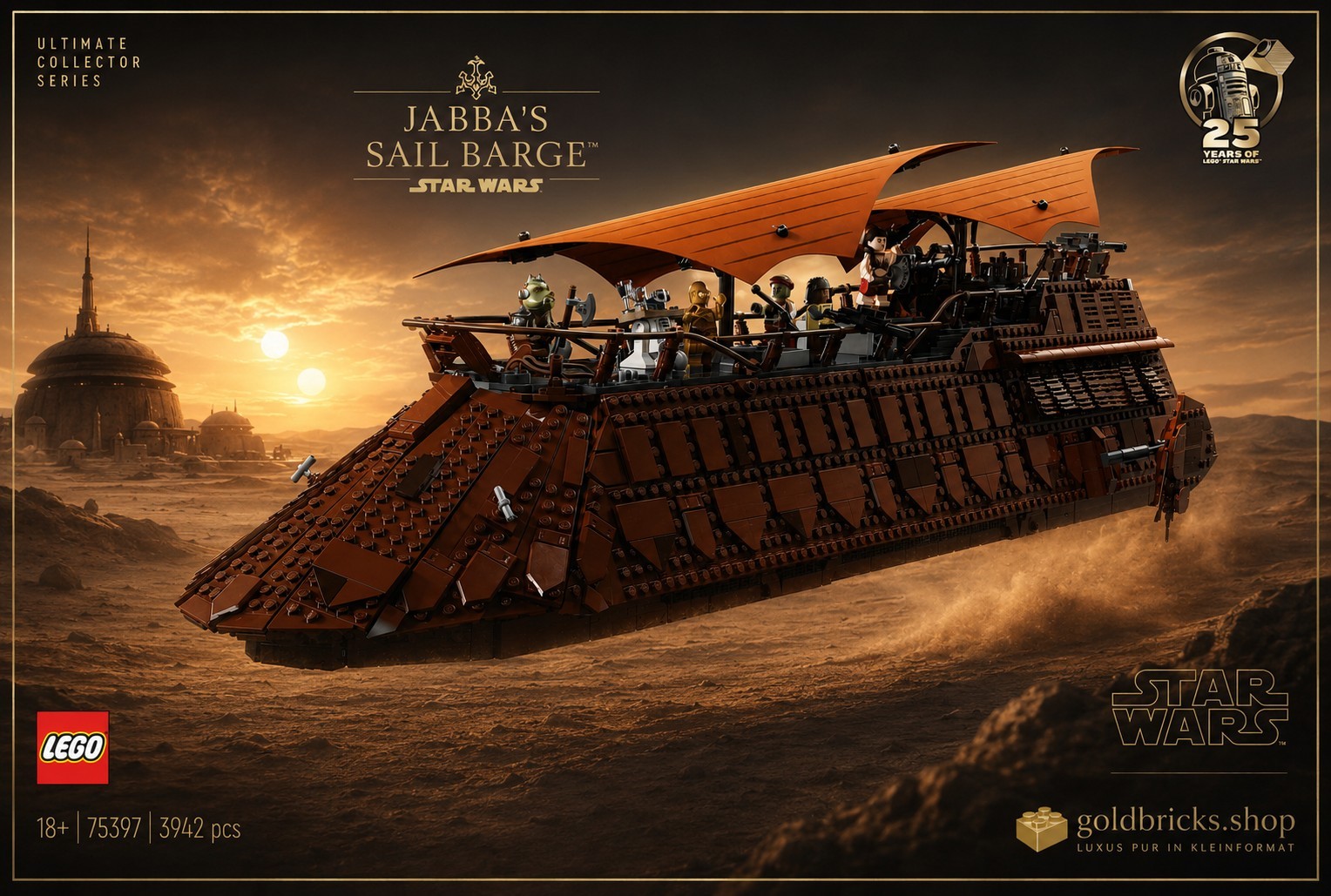 LEGO Star WarsJabba's Sail Barge UCS 75397 (MISB / Factory Sealed Sammlerbox)