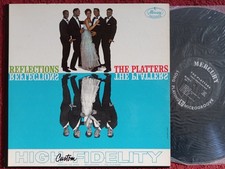 THE PLATTERS - REFLECTIONS 1960 Record LP STILL SEALED Mercury MG R B MONO PRESS