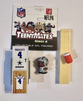 2017 NFL Teenymates Series 6 Dak Prescott Dallas Cowboys Locker/Label RARE 1:32
