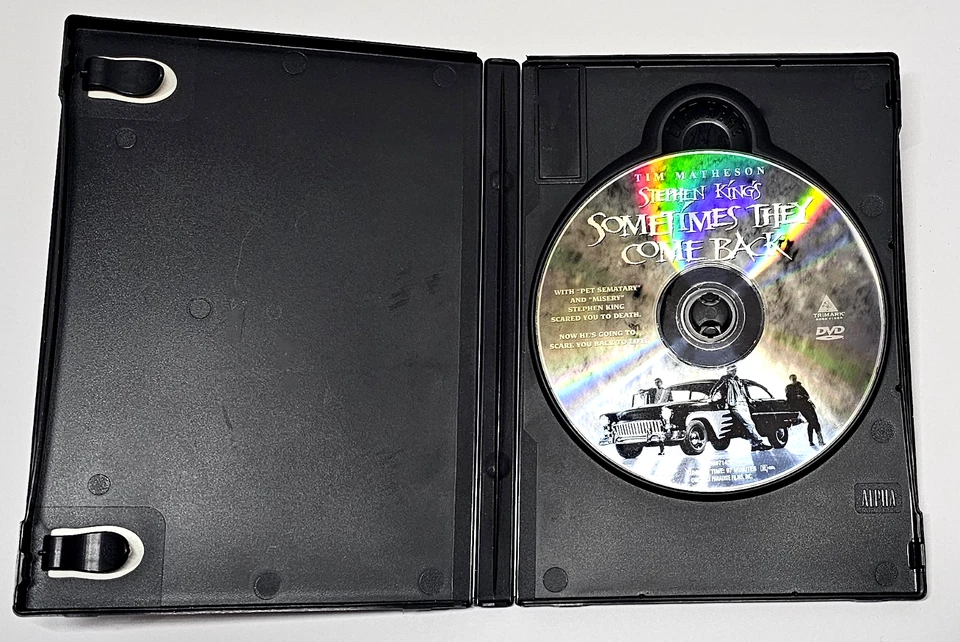 Sometimes They Come Back DVD 1998 Trimark First Edition No Barcode RARE - Image 4 of 4
