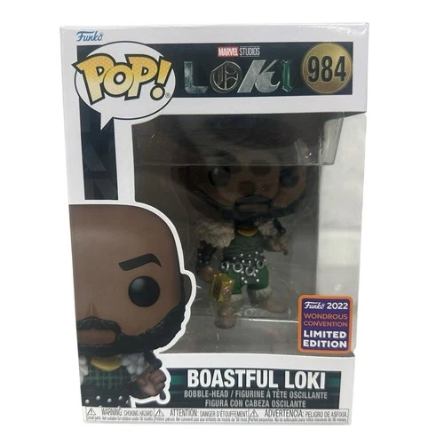 Funko Pop! Vinyl: Marvel - Boastful Loki #984 - 2022 Wondrous Convention
