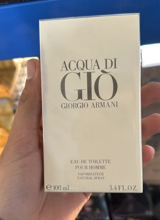 GIORGIO ARMANI ACQUA DI GIO 100ML EDT SPRAY FOR MEN BRAND NEW & SEALED