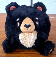 NWOT Mini Squishable 8" Mini Black Bear Plush