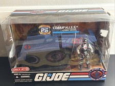 GI Joe 25th Anniversary COBRA HISS Tank W Driver TARGET new