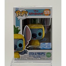 Funko Pop Stitch As Pineapple Scented #1570 With Protector Hot Topic Exclusive