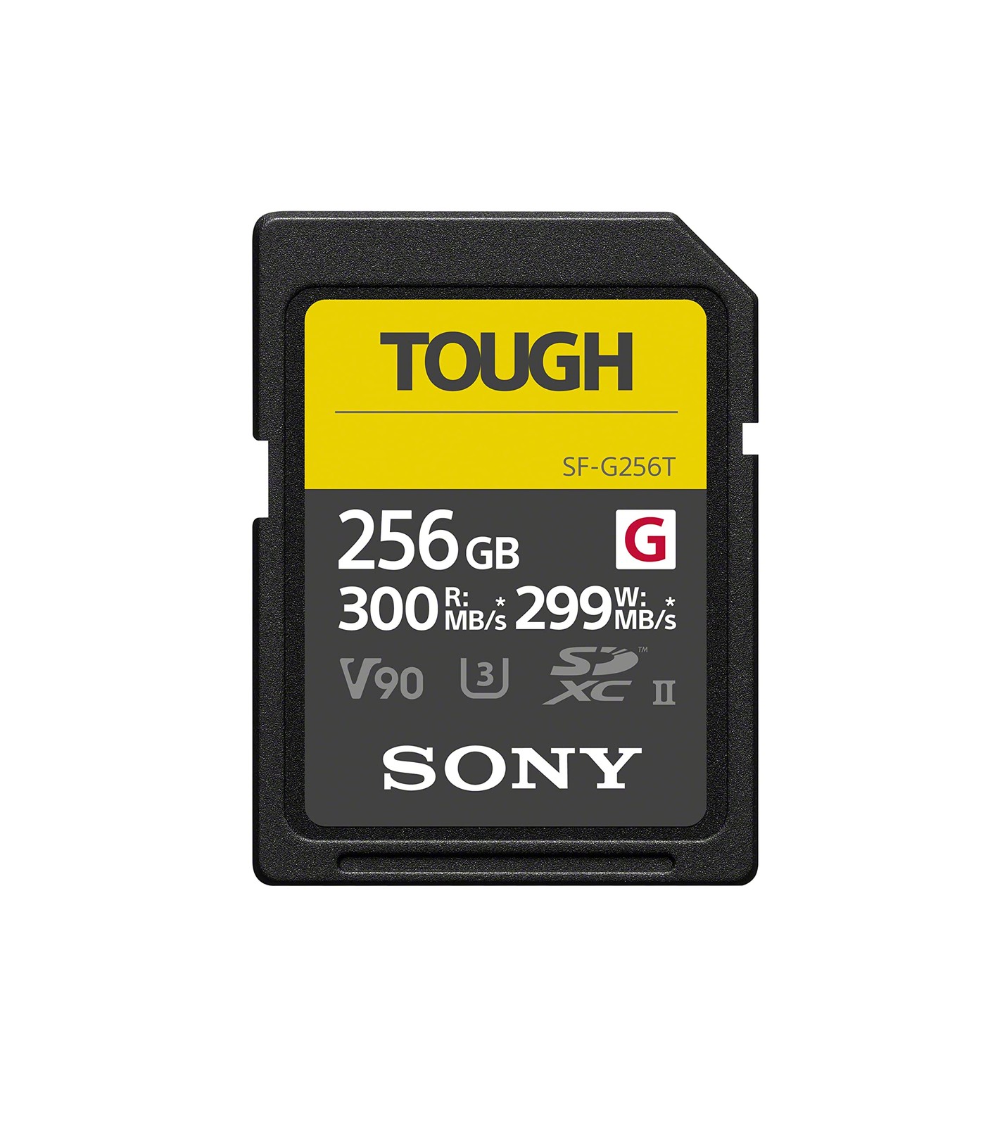 Жесткая карта памяти Sony серии SF-G на 256 ГБ