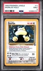 POKEMON SNORLAX 1999 JUNGLE #11 HOLO PSA 9