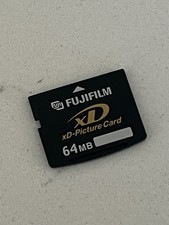 Fujifilm xD Picture Card 64MB MEGABYTE Camera Memory Card Fits Olympus 